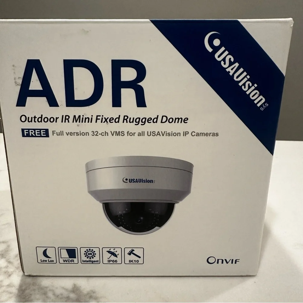 USAVision ADR Outdoor IR Mini Dome Camera